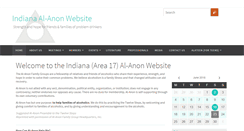 Desktop Screenshot of indiana-al-anon.org